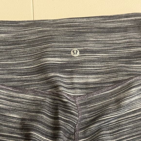 Lululemon Align space dye gray crop leggings Sz 4 - Picture 1 of 9